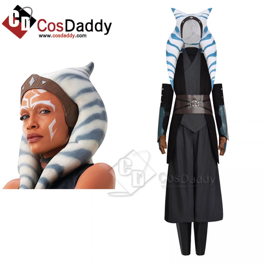 Star Wars The Mandalorian S2 Cosplay Ahsoka Tano Costume Headpiece